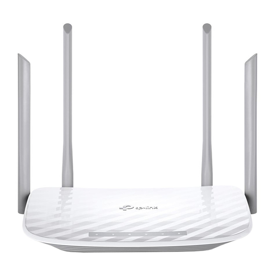 TP-Link Archer C5 Quick Installation Manual
