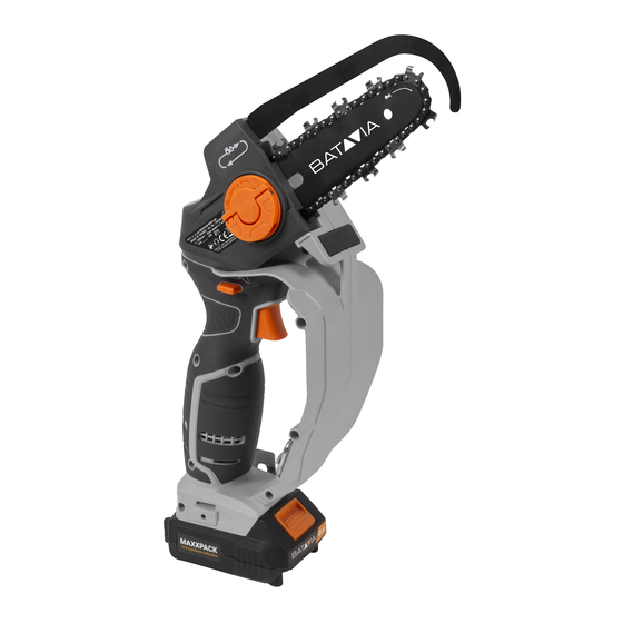 Batavia MAXXPACK 18 V Nexxsaw BT–NXS002 Operating Instructions Manual