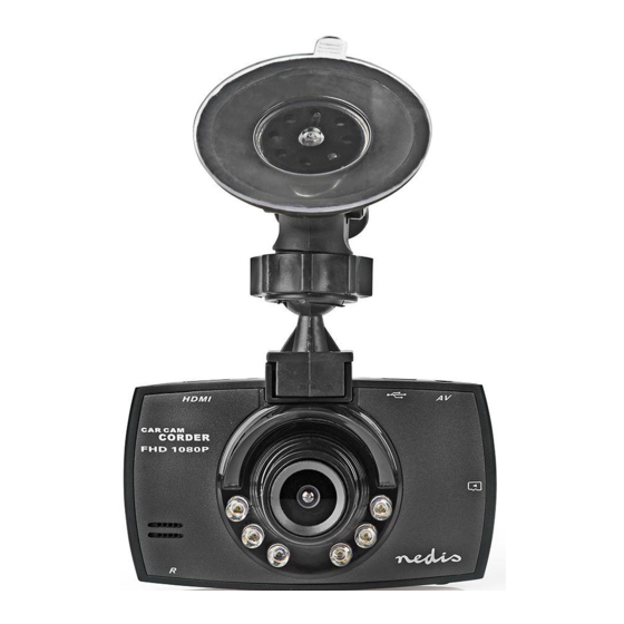 nedis DCAM11BK Dashboard Camera Manuals