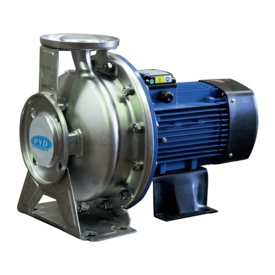 PYD Electrobombas CX Series Operating And Maintenance Manual