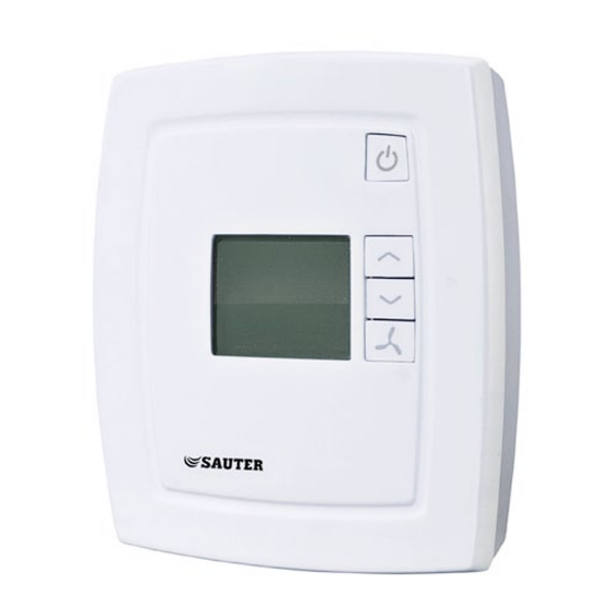 sauter NRT405F902 Instruction