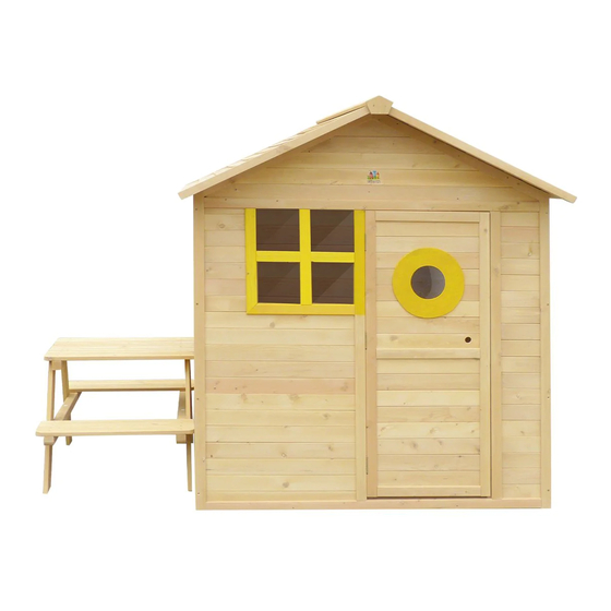 LifeSpan Kids BANDICOOT CUBBY HOUSE PE85 Owner's Manual