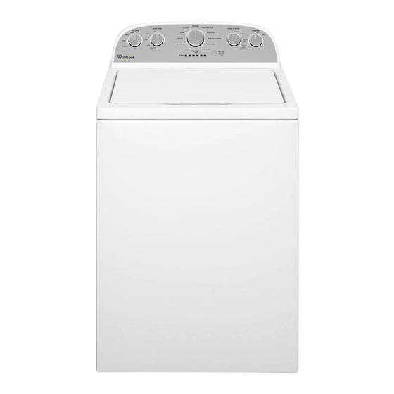 Whirlpool WTW5000DW1 Use And Care Manual