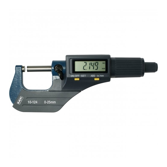 Measumax 10-124 Operation Manual