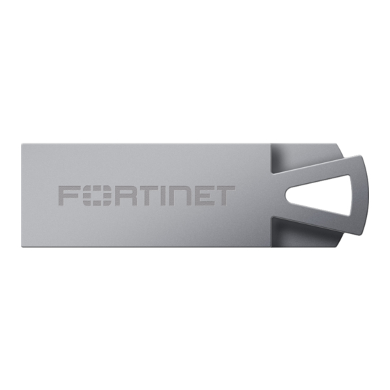 Fortinet FortiToken-400 Quick Start Manual