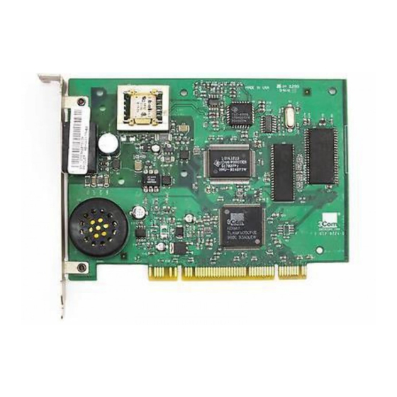 US Robotics 3CP5610 Installation Manual