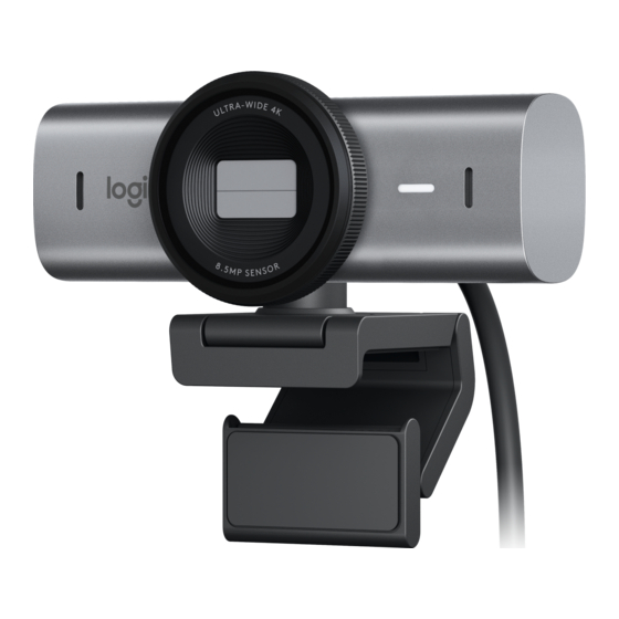 Logitech MX BRIO 705 FOR BUSINESS Manuals
