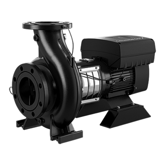 Grundfos NBE Series Instructions Manual