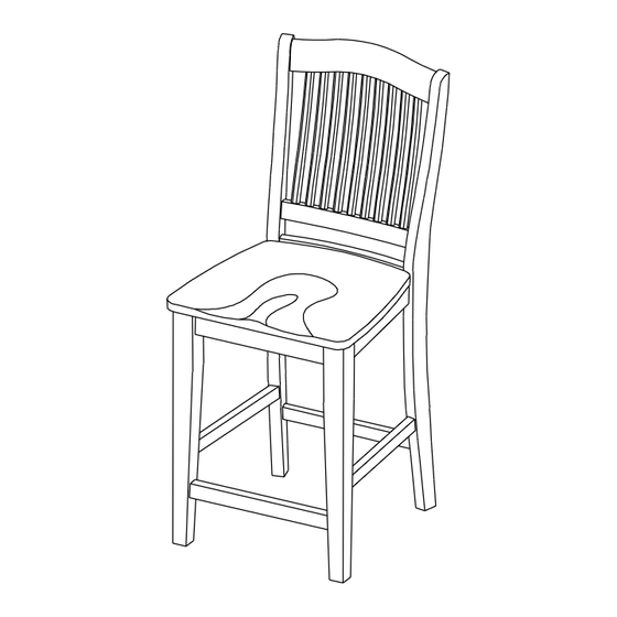 Unfinished Furniture of Wilmington STAFFORD S-492 Assembly Instructions