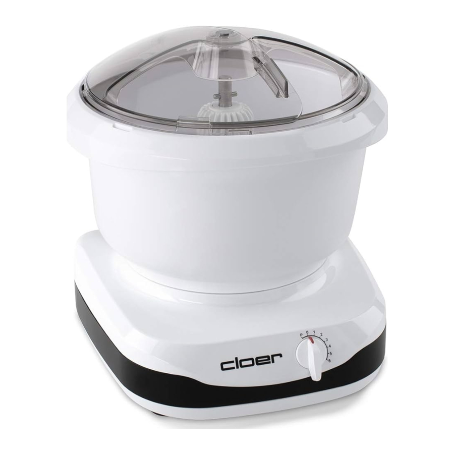 Cloer 700, 7001 Manual