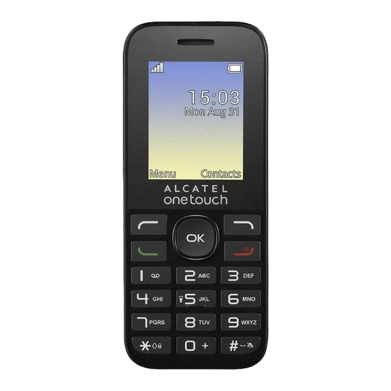 Alcatel 2035X Quick Start Manual