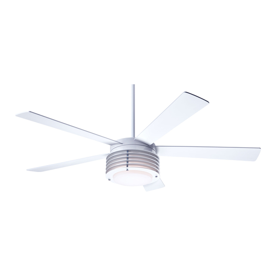 The Modern Fan Company Pharos PHA Series Installation Instructions And Owner's Manual