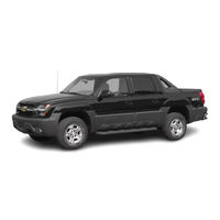 Chevrolet 2004 Avalanche Owner's Manual
