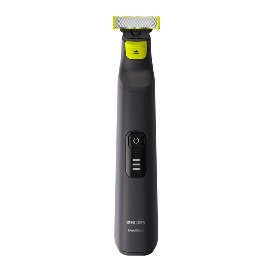 Philips NORELCO OneBlade QP6530 Manual
