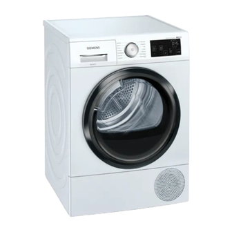 Siemens WT47UHE9DN/I9DN Installation And Operating Instructions Manual