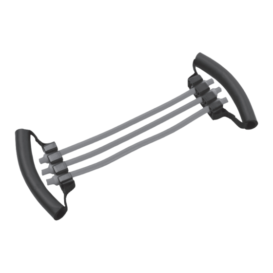Pro Performance Sports SKLZ CHROME Lifeline CHEST EXPANDER Quick Start Manual