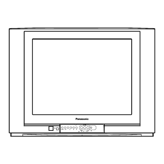 Panasonic TX-21FG20R Service Manual