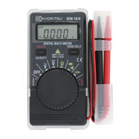 KYORITSU KEW 1018 User Manual