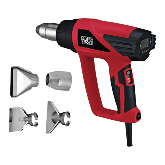 Meec tools 021242 Operating Instructions Manual