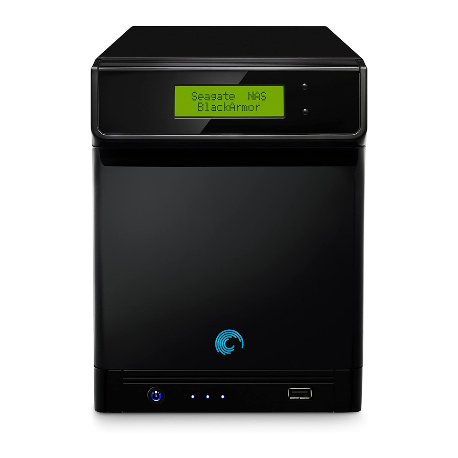 Seagate BlackArmor NAS 400 User Manual