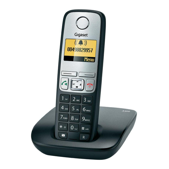 Gigaset  A400 User Manual