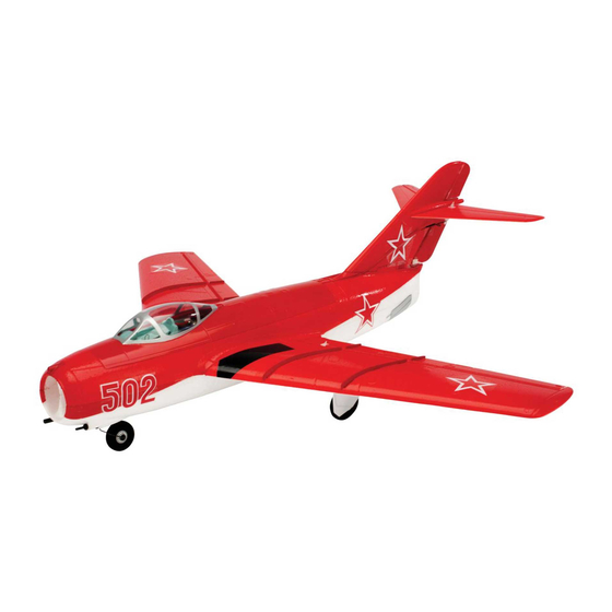 BNF UMX MiG 15 DF Instruction Manual
