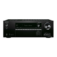 Onkyo HT-R494 Basic Manual