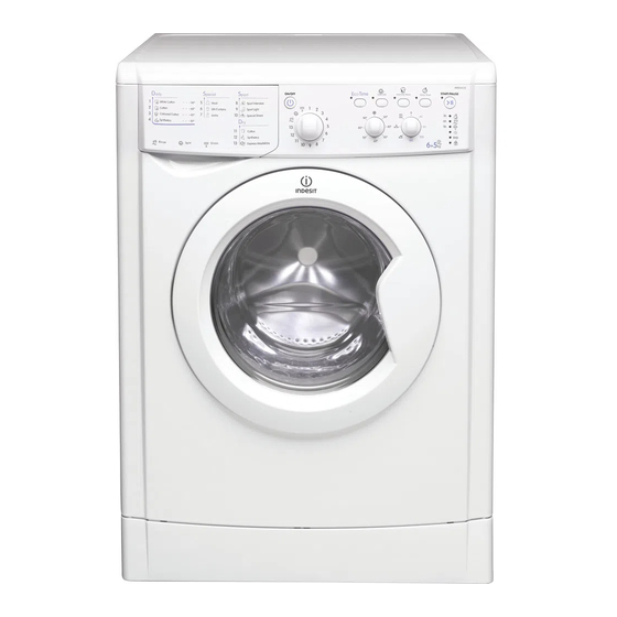 Indesit IWC 6143 Instructions For Use Manual
