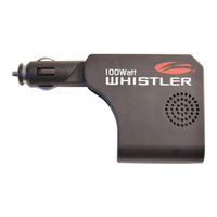 Whistler XP100i Owner's Manual