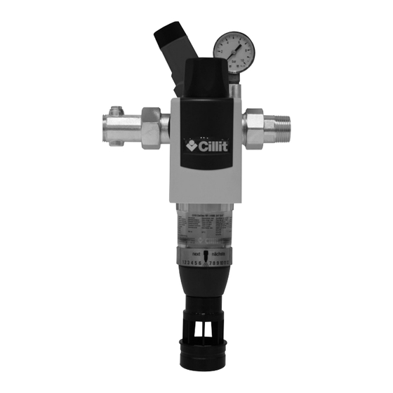 Cillit Galileo 100 mm Series Installation And Operating Manual