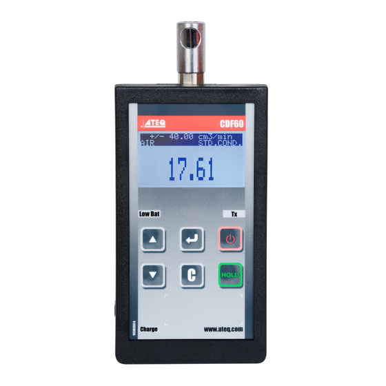 ATEQ CDF60 User Manual