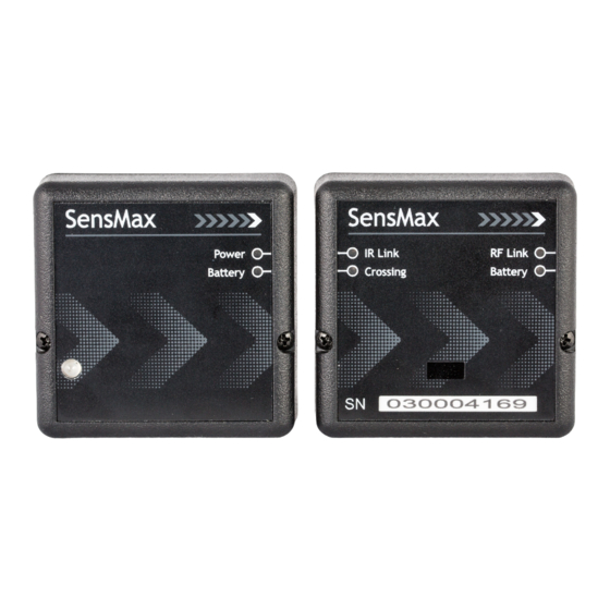 SensMax SE Quick Start User Manual