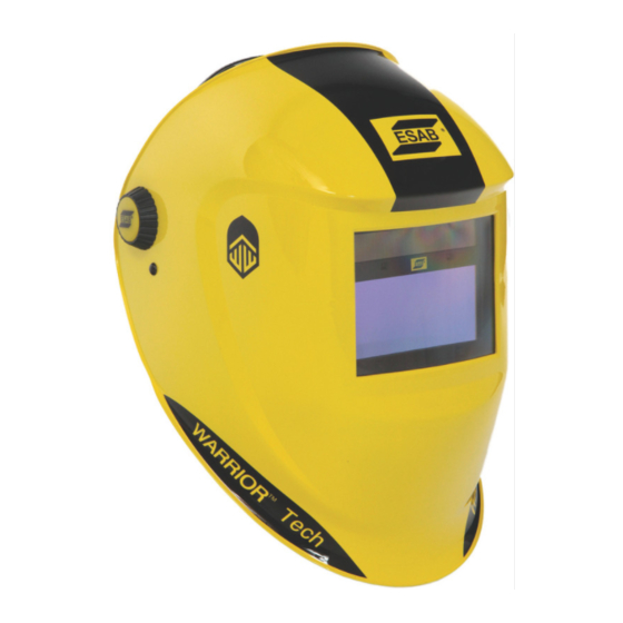 ESAB WARRIOR TECH User Instructions