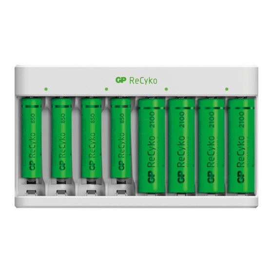 GP ReCyko E811 Instruction Manual