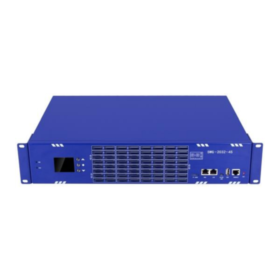 OpenVox SWG20 4S Series User Manual