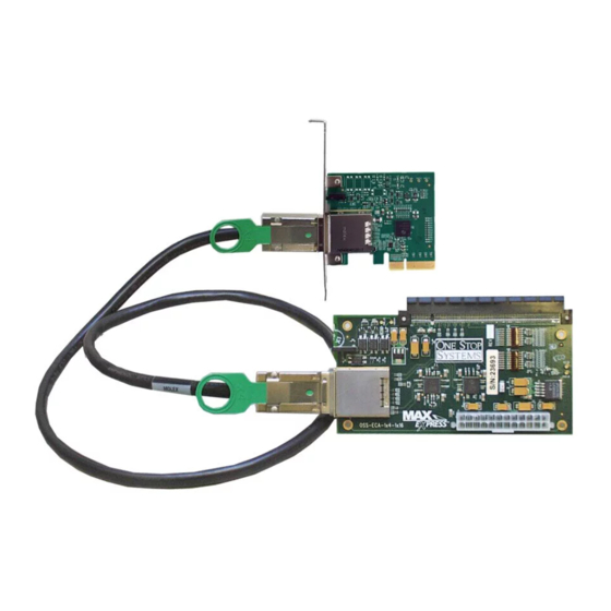 User Manuals: OSS OSS-KIT-EXP-2050 PCIe Expansion Kit