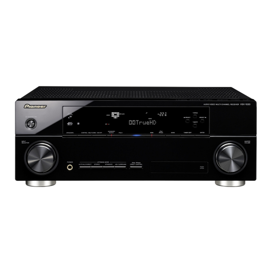 Pioneer VSX-1020-K Specifications