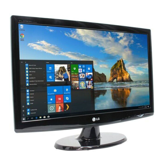 LG W2343S User Manual