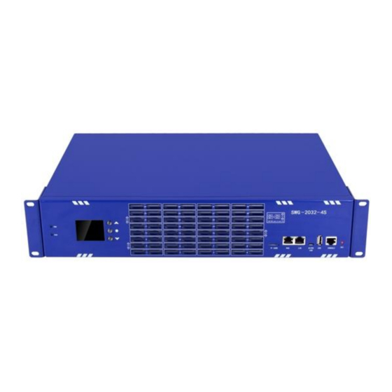 OpenVox SWG20-4S Series User Manual