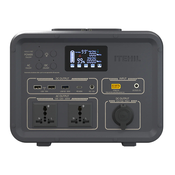 KINGWORKS ITEHIL IT500 User Manual