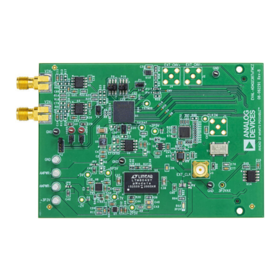 Analog Devices EVAL-ADAQ23876FMCZ Manuals