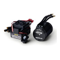 Carson Dragster Brushless-Set Turbo Instruction Manual