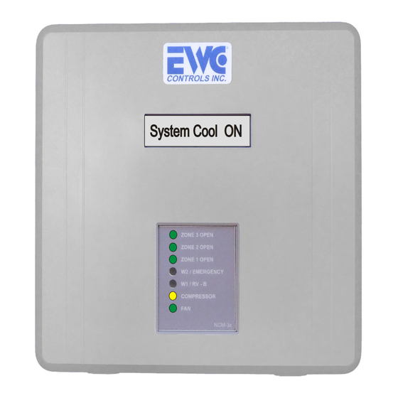 EWC Controls ULTRA-ZONE NCM-3z Technical Bulletin