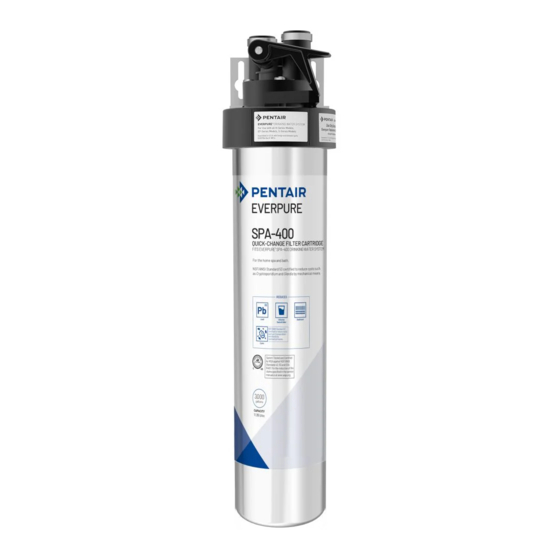 Everpure EV9270-90 Installation Instructions Manual