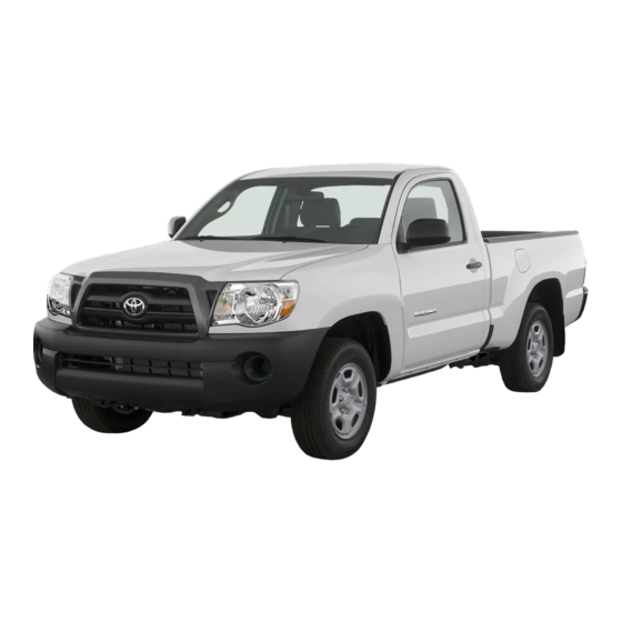 Toyota Tacoma 2007 Operating Manual