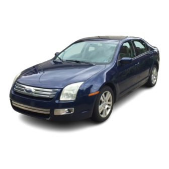 Ford FUSION 2006 Quick Reference Manual