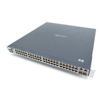 HP ProCurve Switch 2600-8-PWR with Gigabit Uplink Installation And Getting Started Manual
