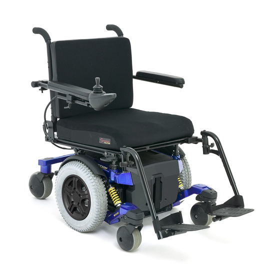 Pride Mobility Quantum series Owner's Manual