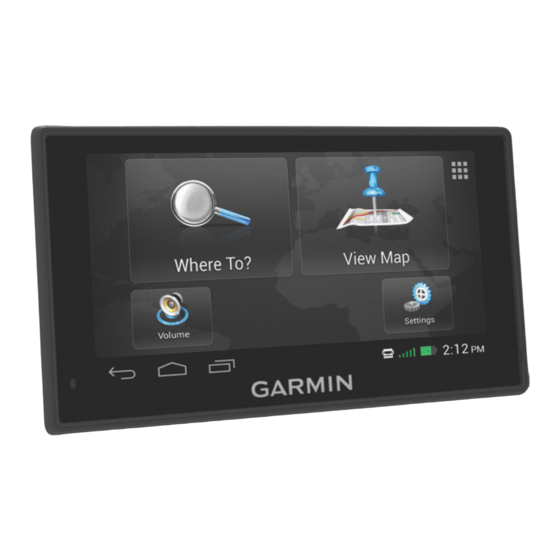 Garmin fleet 670V Owner's Manual