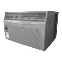 Sharp AFR120NX - Window Air Conditioner Installation And Operation Manual